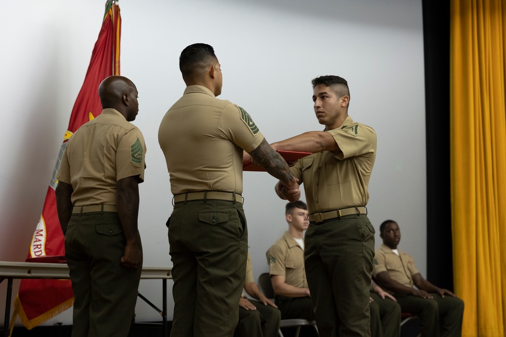 Lance Corporal Seminar Graduation Ceremony