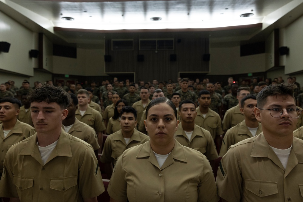 Lance Corporal Seminar Graduation Ceremony