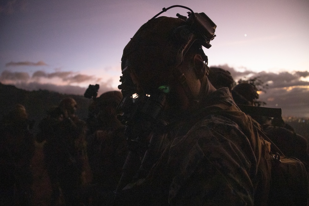 Pacific Marines in Tahiti: Prep for Combat