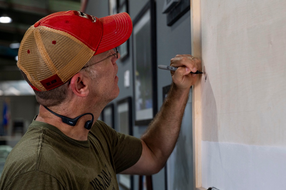 332 AEW cements history with heritage wall