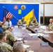 401st AFSB command and staff meet with Task Force Reaper