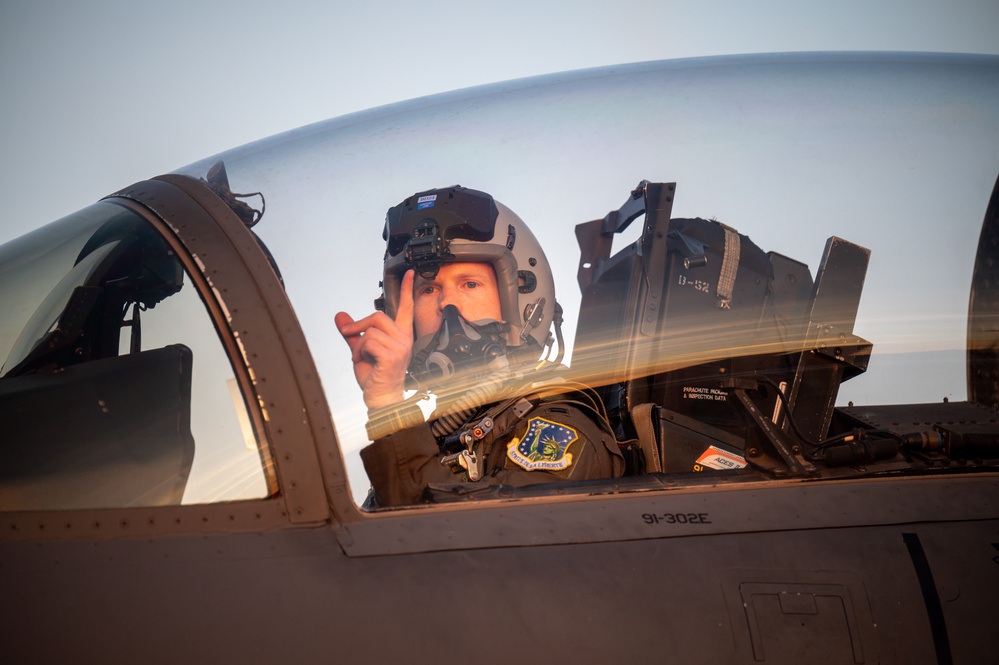 492nd Fighter Squadron begins Night Operations