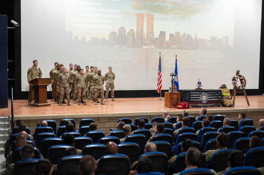 379th AEW hosts 9/11 memorial ceremony