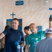 NSA Souda Bay Chief petty officer selects paint local church