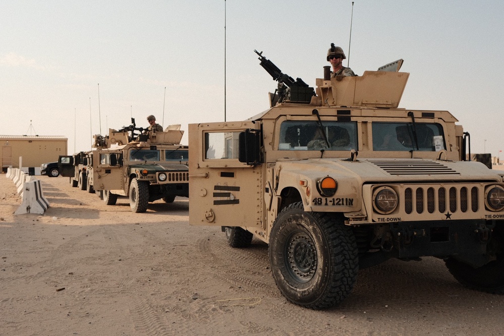 Crew Gunnery Convoy Operations, TF Commando