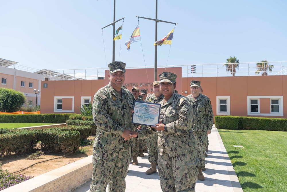 MA1 Mark Gallegos Reenlistment