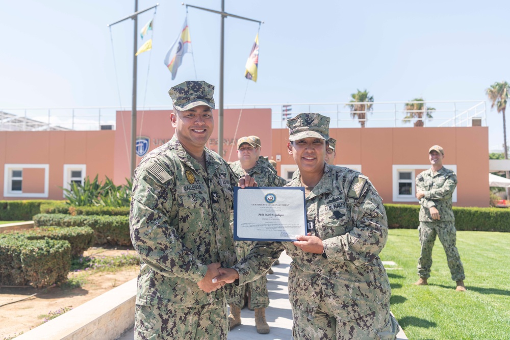 MA1 Mark Gallegos Reenlistment