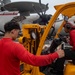 Moving Forklifts Aboard Theodore Roosevelt