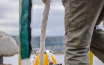 Sea Breeze 2024 - Navy Divers conduct Underwater Welding with Partners and Allies