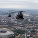 Dark Lightning Chinook Flyover London