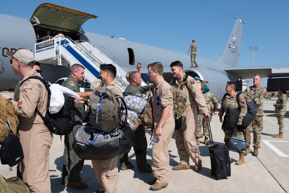 Grissom Airmen Return From Deployment