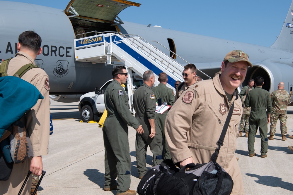 Grissom Airmen Return From Deployment