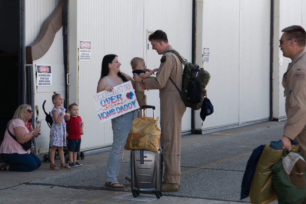 Grissom Airmen Return From Deployment