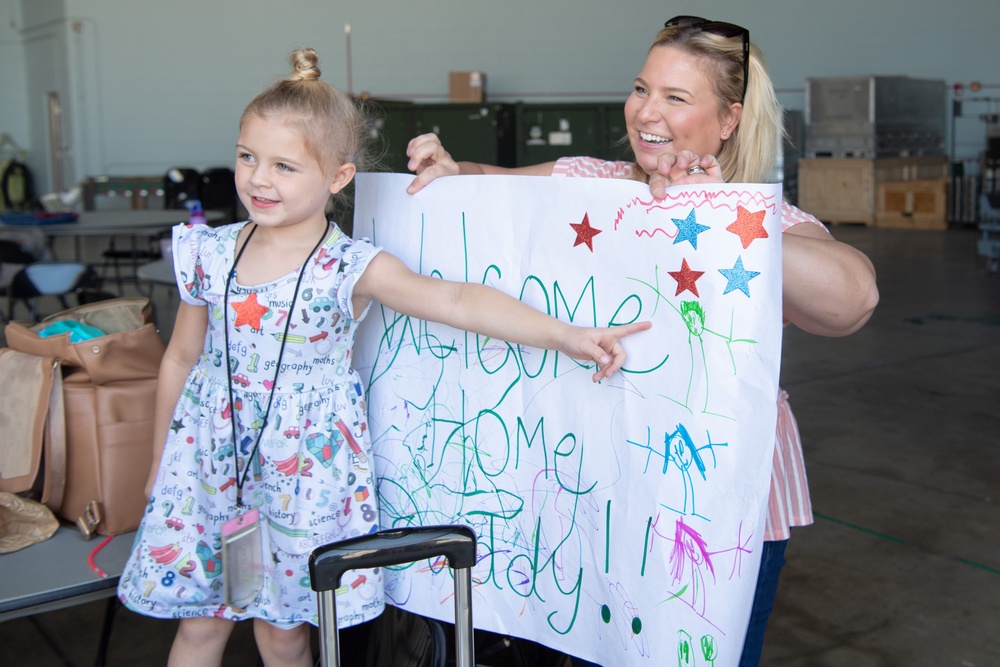 Grissom Airmen Return From Deployment
