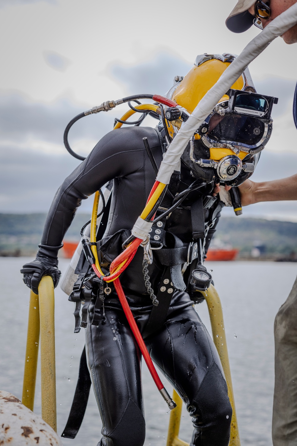 Sea Breeze 2024 - Navy Divers conduct Underwater Welding with Partners and Allies