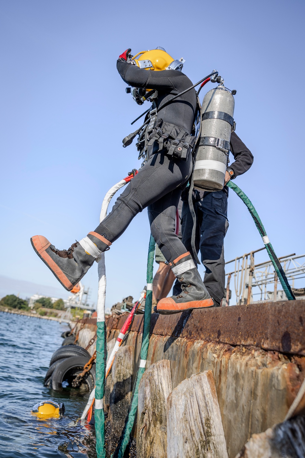 Sea Breeze 2024 - Navy Divers conduct Underwater Welding with Partners and Allies