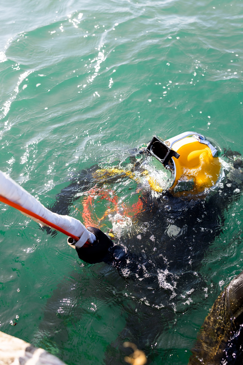 Sea Breeze 2024 - Navy Divers conduct Underwater Welding with Partners and Allies