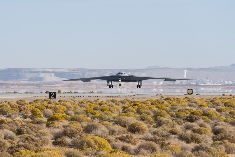 B-21 Landing