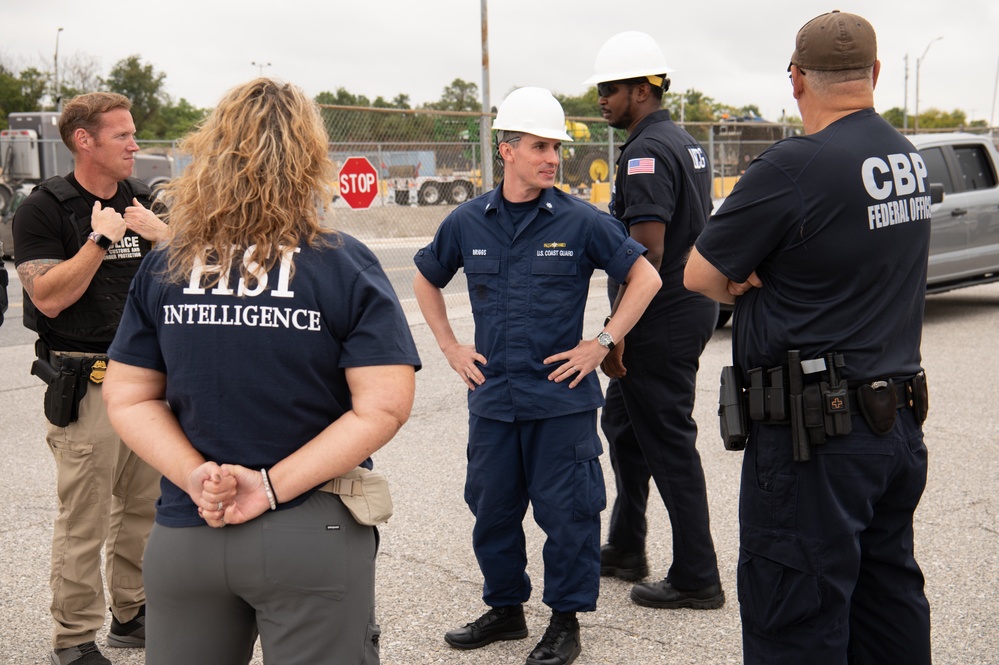 U.S. Coast Guard, partner agencies conduct Multi-Agency Strike Force Operation in Baltimore