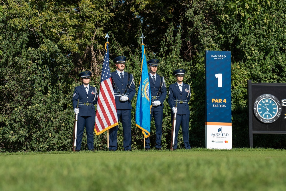 114th Fighter Wing attends Sanford International 2024 Golf Tournament opening ceremony
