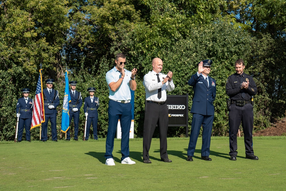 114th Fighter Wing attends Sanford International 2024 Golf Tournament opening ceremony