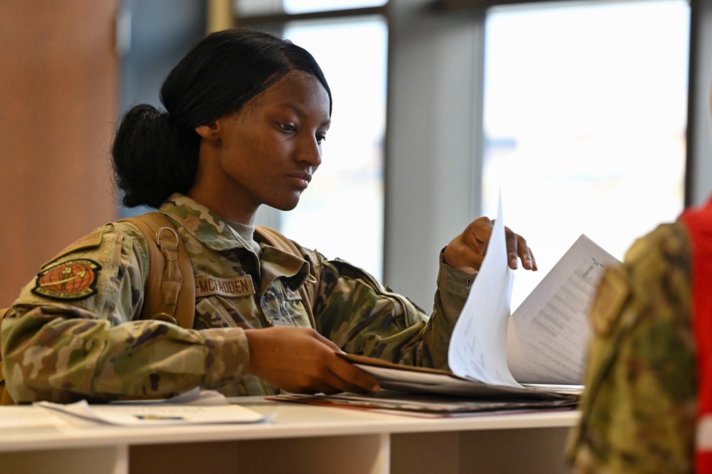 Ellsworth Airmen pass through PDF line during Raider Reach exercise