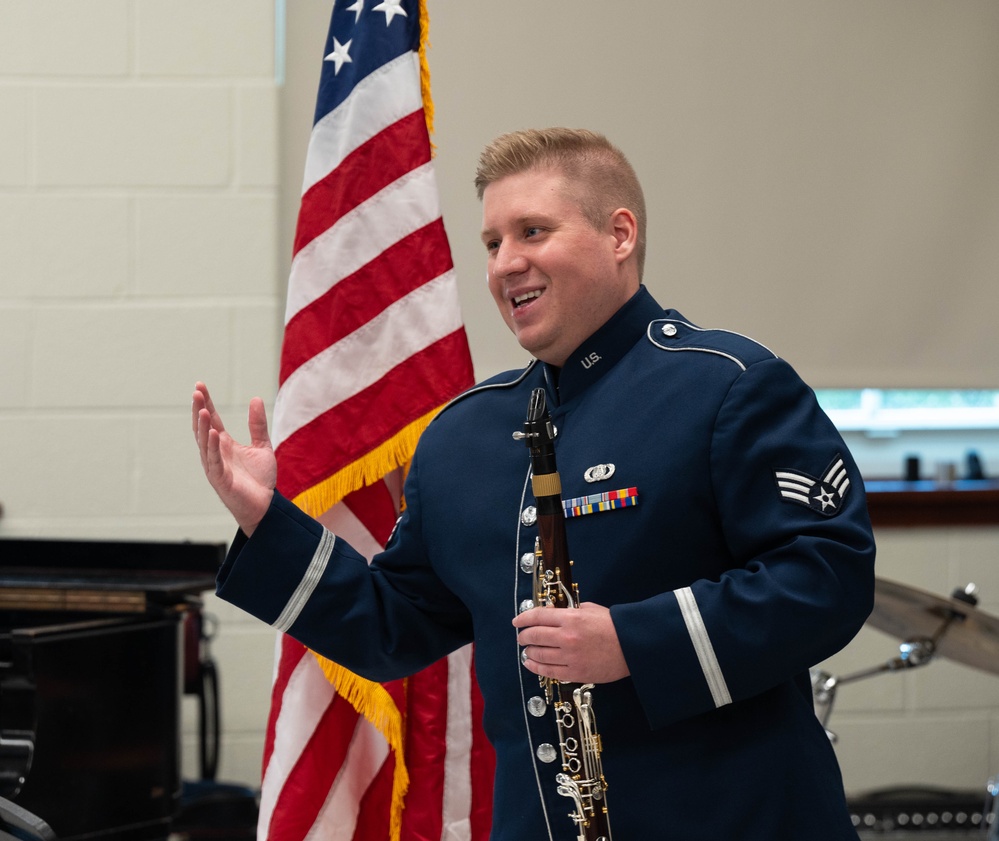 AFMAO partners with The Heritage of America Band at local high school