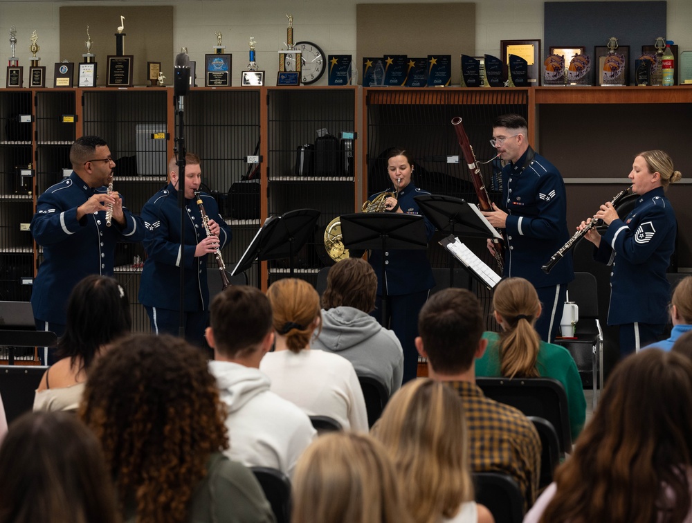 AFMAO partners with The Heritage of America Band at local high school