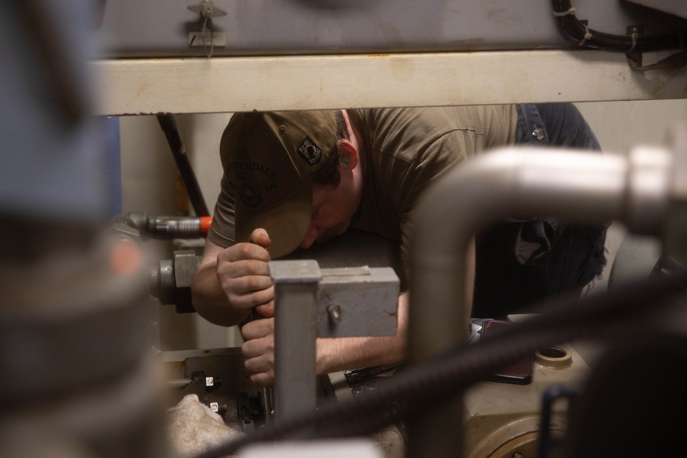 Stockdale conducts routine operations