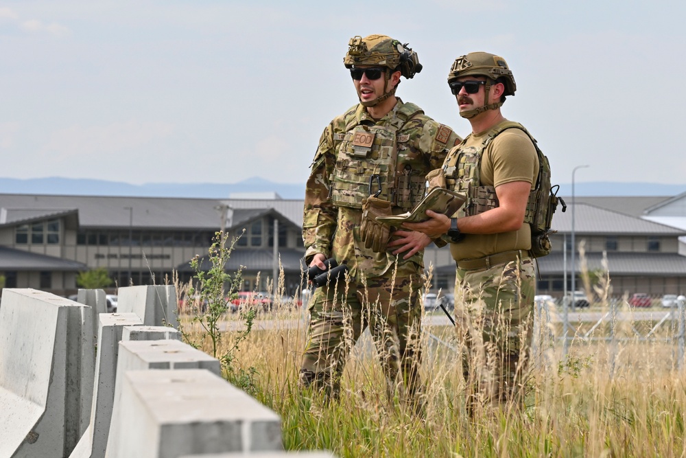 Raider Reach exercise tests Ellsworth Airmen with simulated drone crash