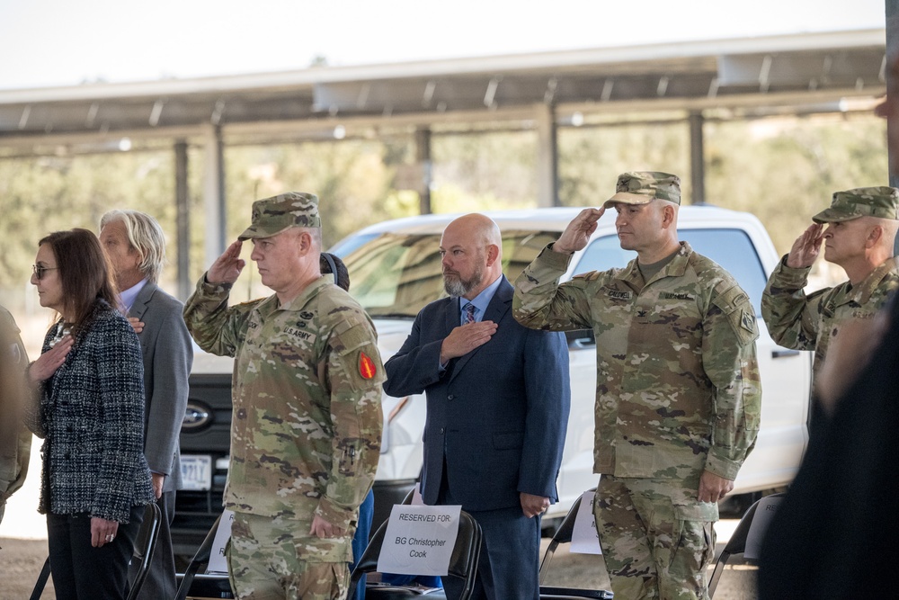 Army Garrison Fort Hunter Liggett Celebrates Microgrid Launch