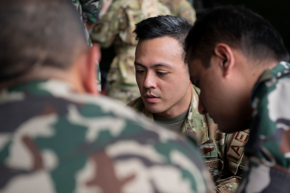 U.S. and Nepali forces conduct hands-on training during Pacific Angel 24-2