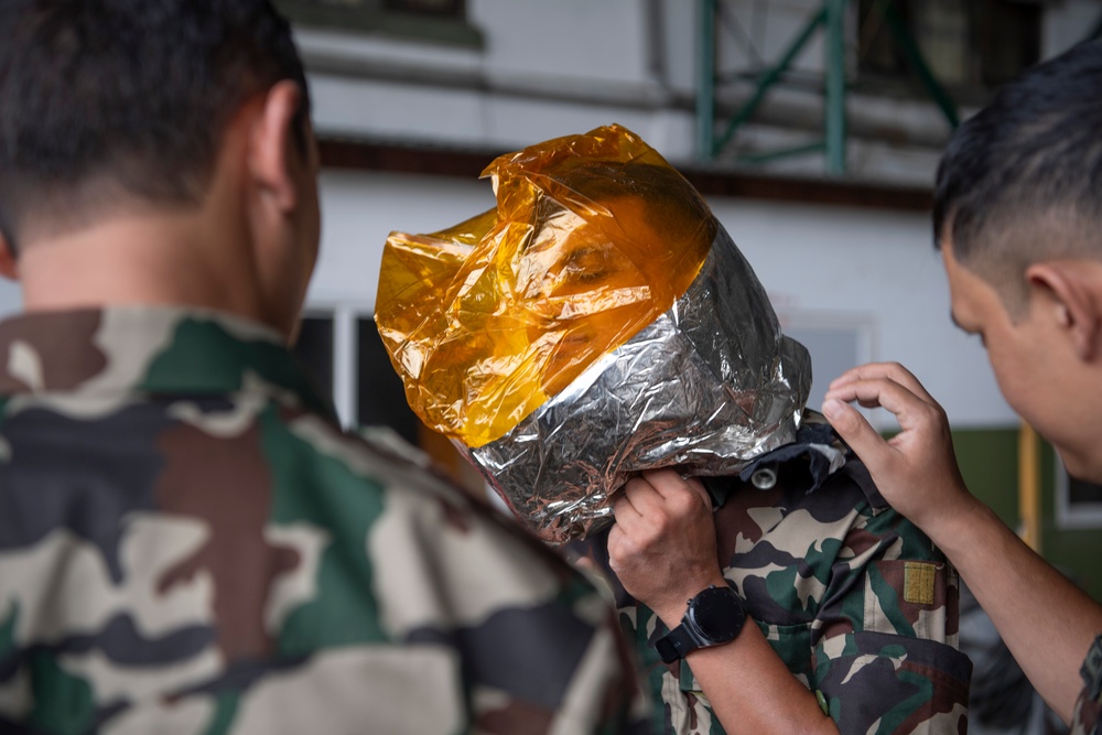 U.S. and Nepali forces conduct hands-on training during Pacific Angel 24-2