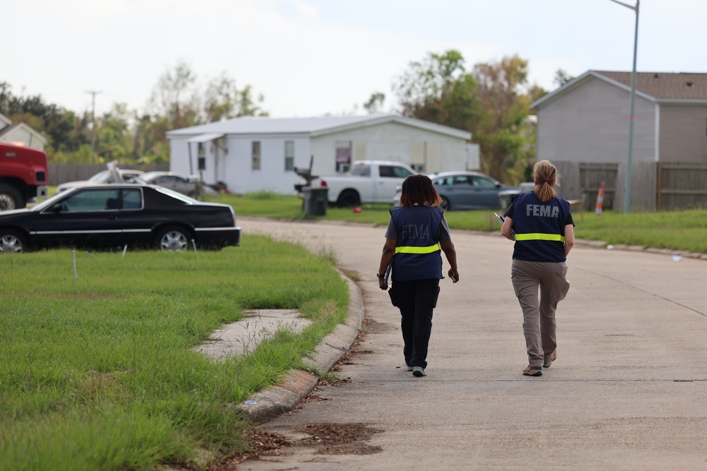 Hurricane Francine: FEMA Disaster Survivor Assistance  in Terrebonne Parish