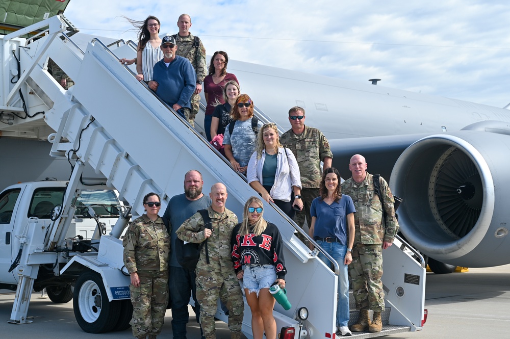 155th Air Refueling Wing spouse flight