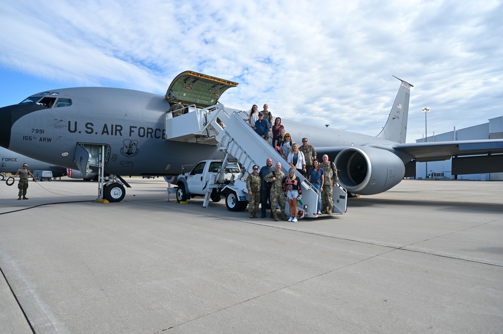 155th Air Refueling Wing spouse flight