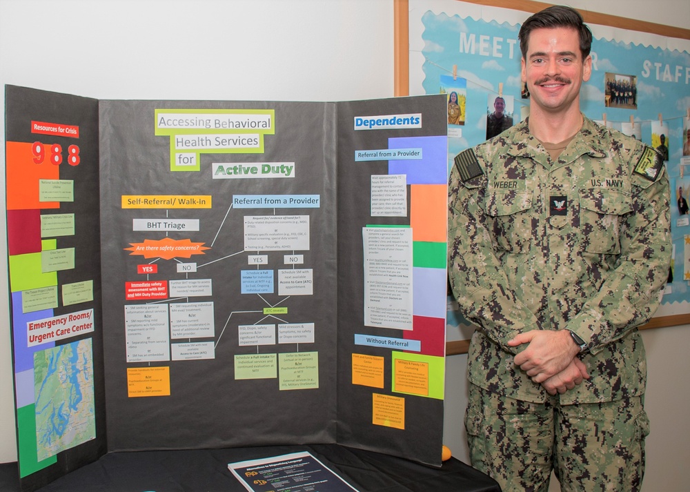 Referral Requests explained at Naval Hospital Bremerton Mental Health Open House