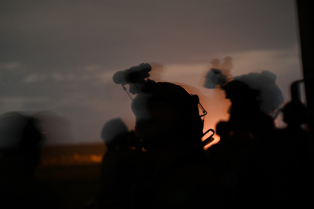 U.K Military demonstrates target precision with AFSOC at EW Spiral
