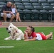 19 AW commander throws first pitch, engages with community