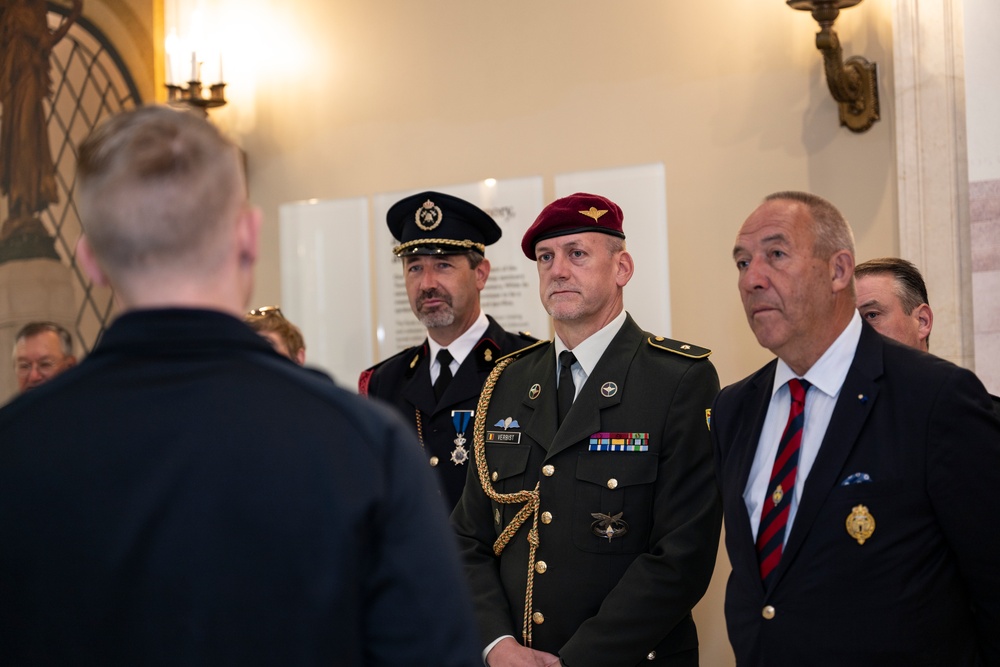 Embassy of the Kingdom of Belgium Defense Attaché Brig. Gen. Bart Verbist Visits Arlington National Cemetery