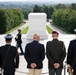 Embassy of the Kingdom of Belgium Defense Attaché Brig. Gen. Bart Verbist Visits Arlington National Cemetery