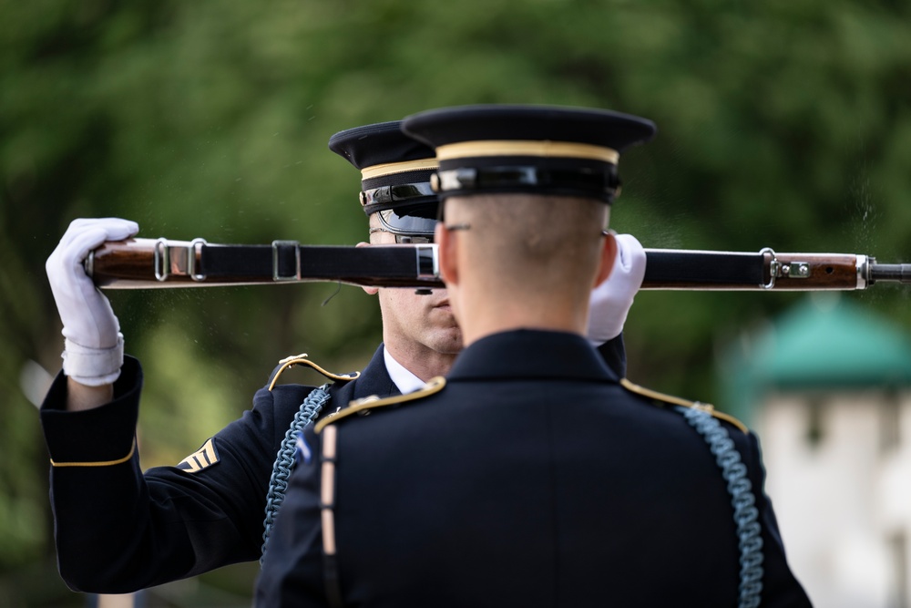 Embassy of the Kingdom of Belgium Defense Attaché Brig. Gen. Bart Verbist Visits Arlington National Cemetery