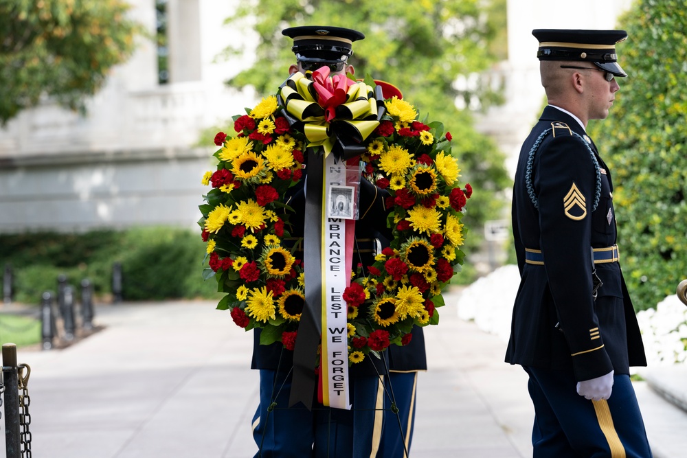 Embassy of the Kingdom of Belgium Defense Attaché Brig. Gen. Bart Verbist Visits Arlington National Cemetery