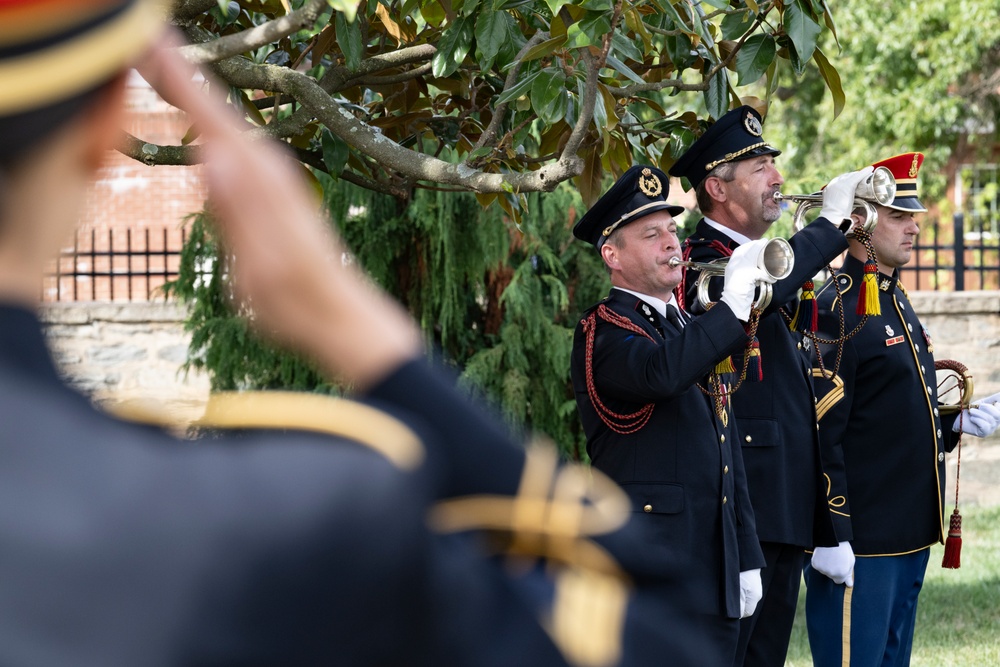 Embassy of the Kingdom of Belgium Defense Attaché Brig. Gen. Bart Verbist Visits Arlington National Cemetery