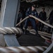 Nimitz Sailors Heave Line
