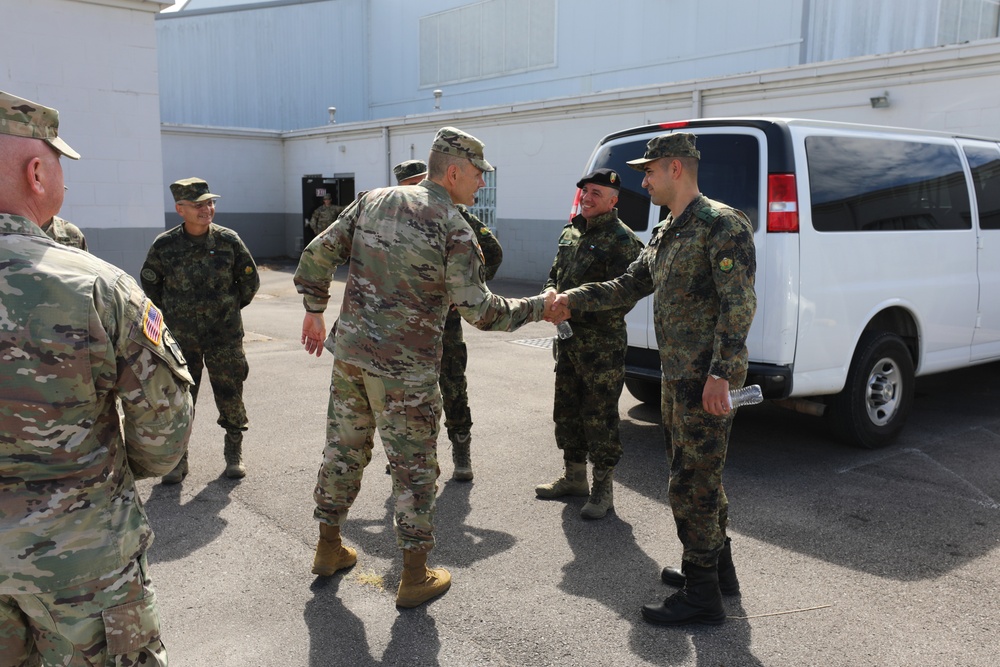 Tennessee National Guard hosts Bulgarian Armed Forces