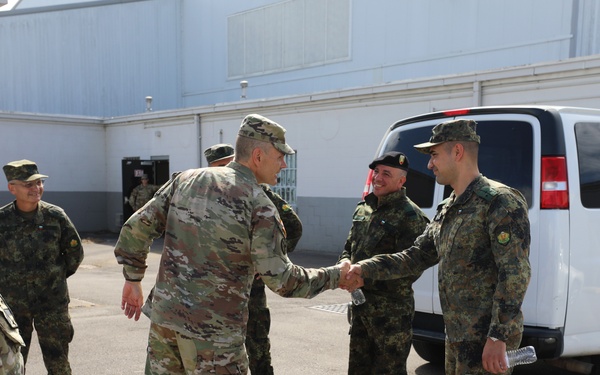 Tennessee National Guard hosts Bulgarian Armed Forces