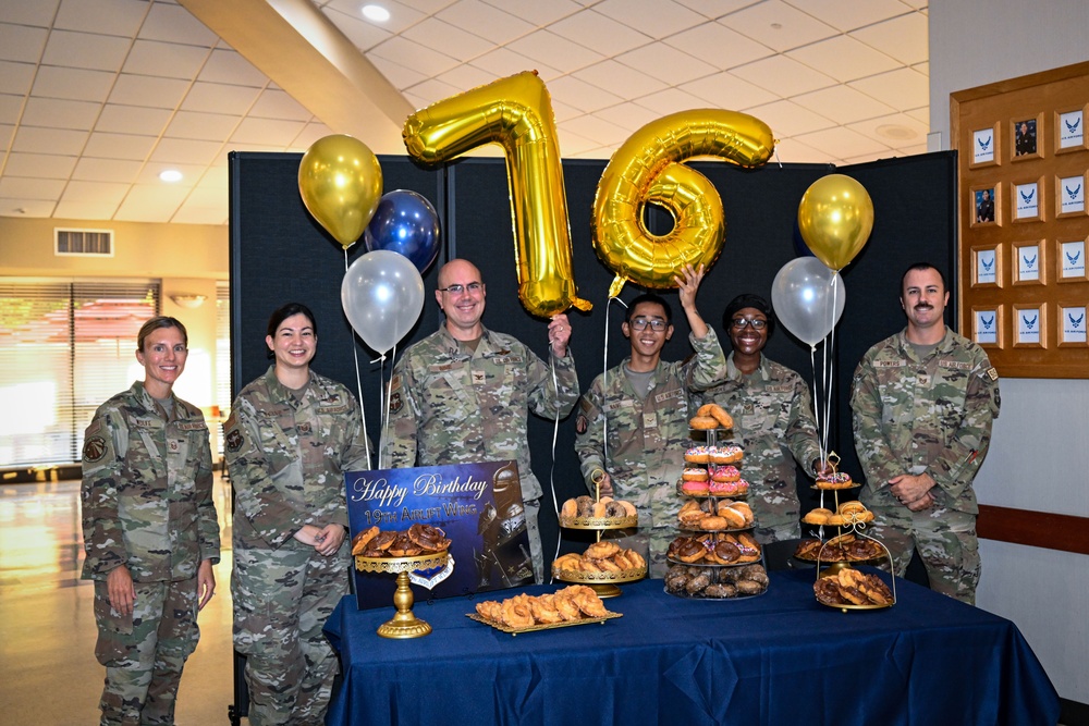 19th AW celebrates 76th birthday