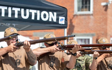 USS Constitution Hosts Annual CNO Chief Petty Officer Heritage Weeks