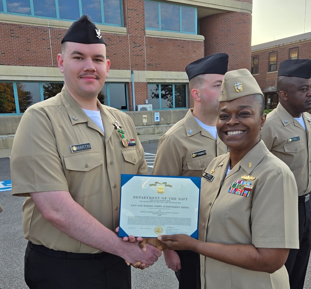 NMRTC NE Newport awards presentation